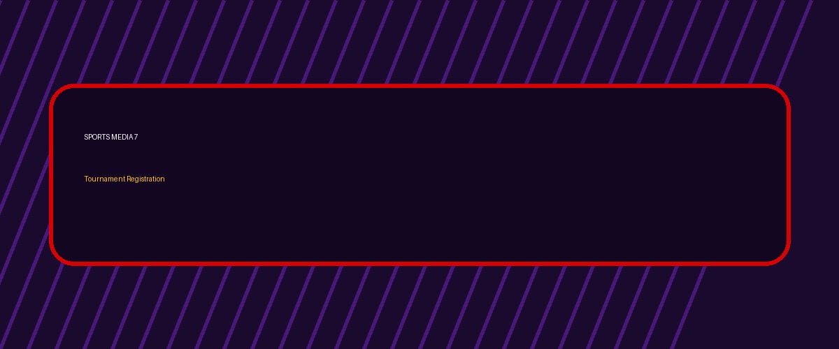 Tournament banner